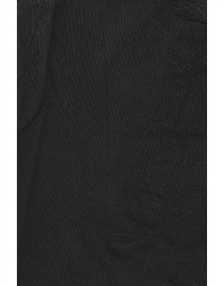 TRUSSARDI JEANS Мужская футболка с рисунком Топ среднего размера, черный хлопок