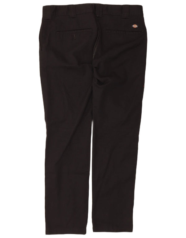 Мужские брюки-чиносы Dickies Slim Fit W36 L32, черный полиэстер