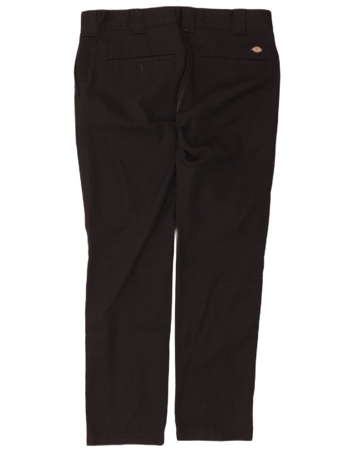 Мужские брюки-чиносы Dickies Slim Fit W36 L32, черный полиэстер