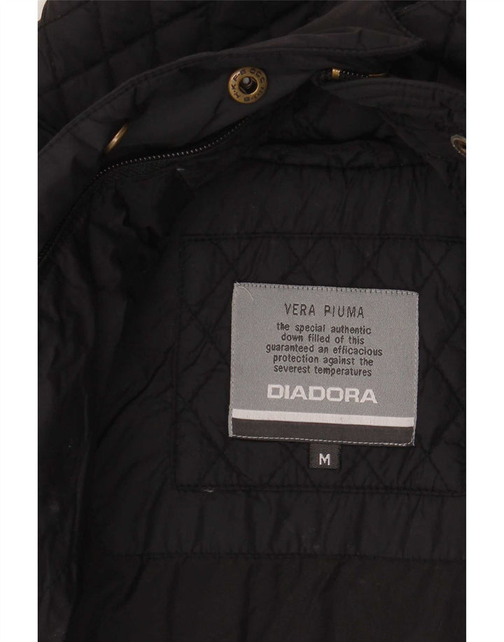 Женская стеганая куртка Diadora UK 14 средний черный