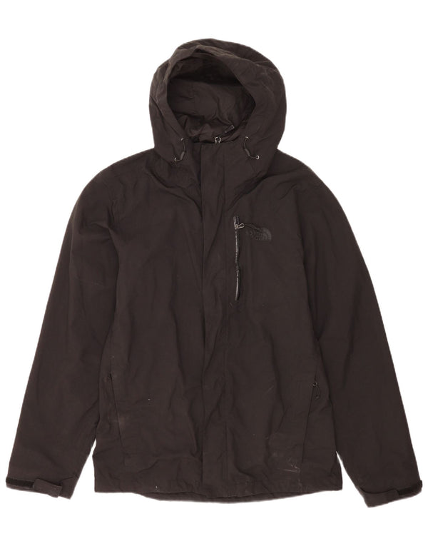 Мужская дождевик с капюшоном The North Face UK 36, маленький черный нейлон