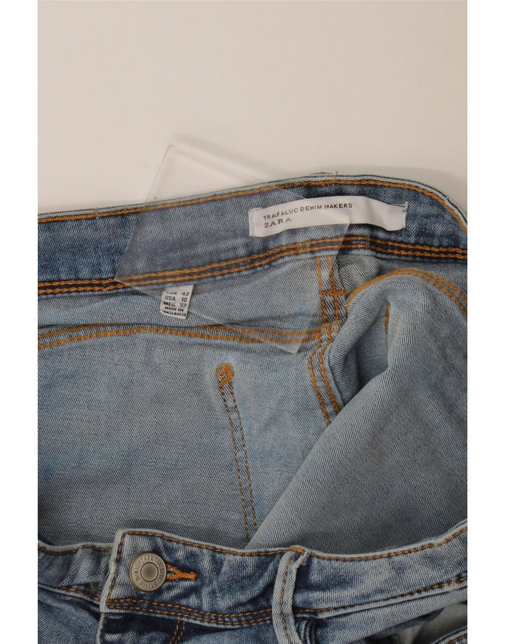 Женские джинсовые шорты Zara EU 42, большие W32, синие