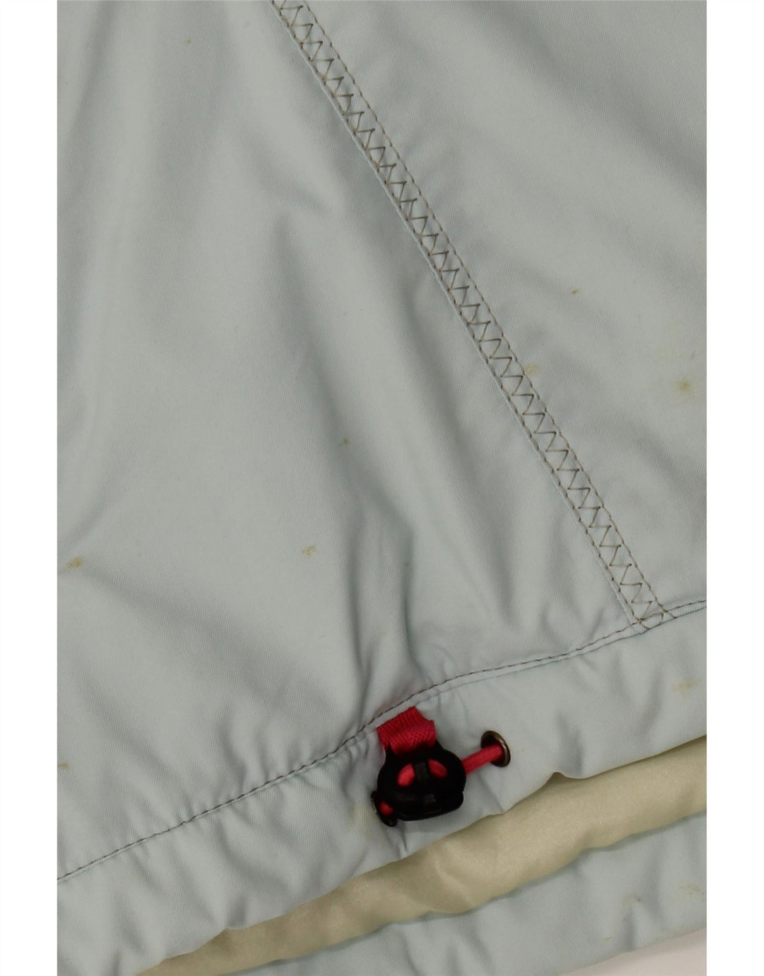 COLMAR Womens Hooded Windbreaker Jacket IT 44 Medium Blue Colourblock Vintage Colmar and Second-Hand Colmar from Messina Hembry 