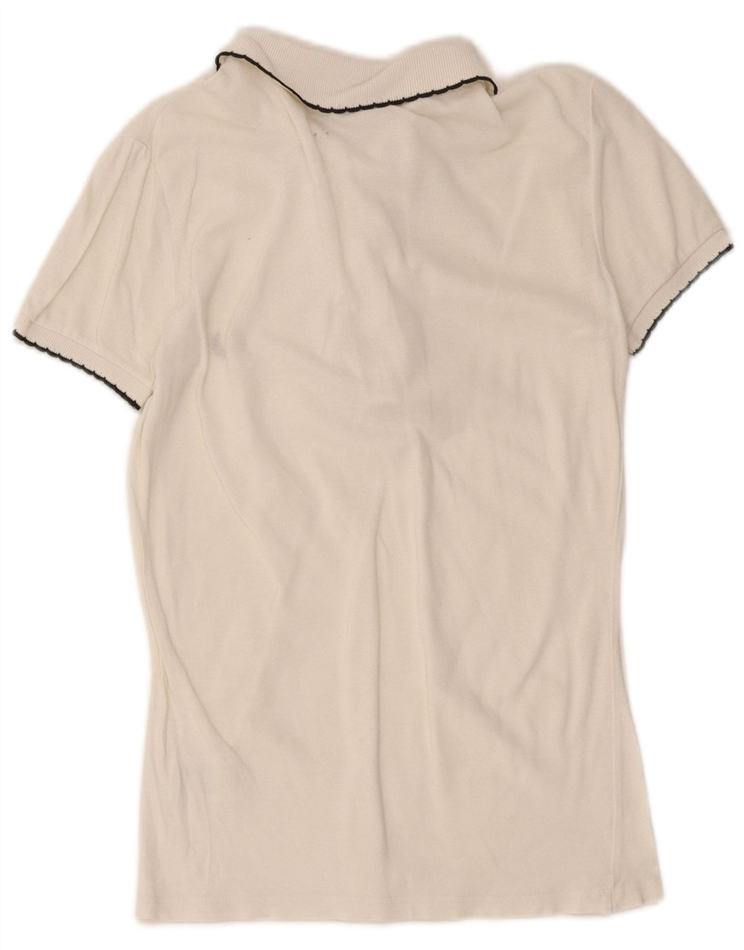 Женская рубашка поло Fred Perry UK 10, маленький размер, белый хлопок
