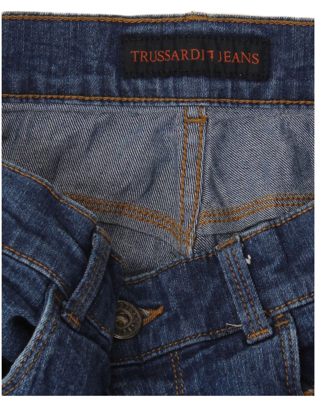 Мужские джинсы скинни TRUSSARDI W34 L33 синие