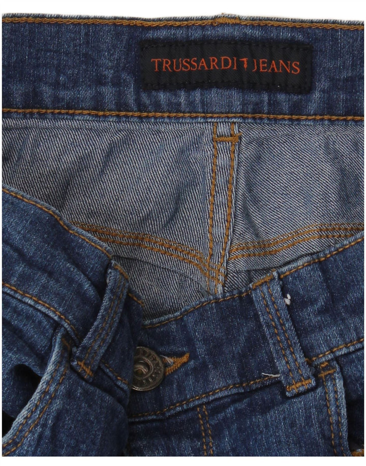 Мужские джинсы скинни TRUSSARDI W34 L33 синие