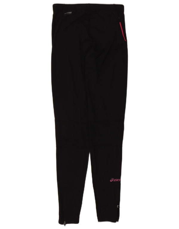 Женские леггинсы с рисунком Asics UK 12, средний черный полиэстер