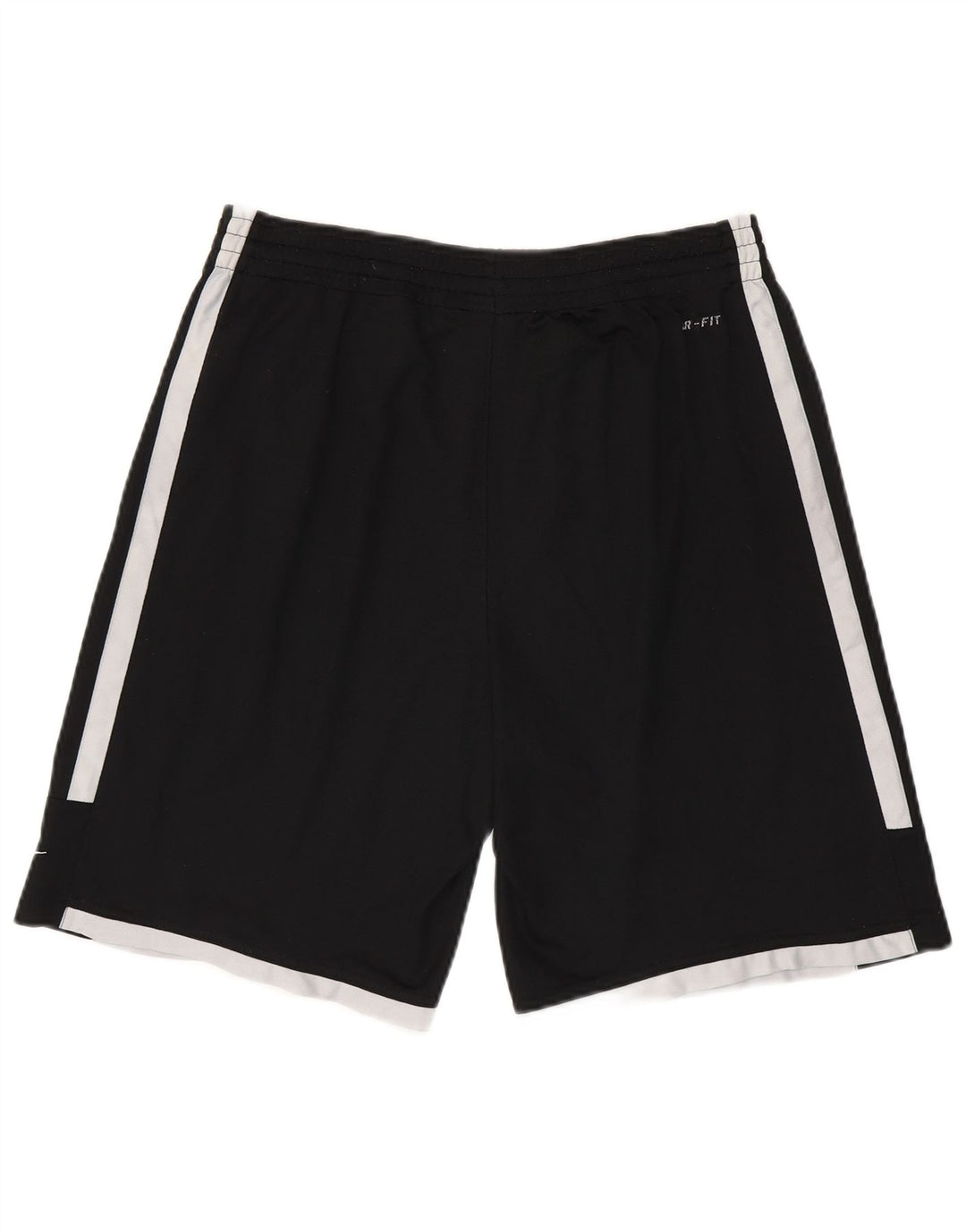 Мужские спортивные шорты Nike Dri Fit, маленькие черные полиэстер с цветными блоками