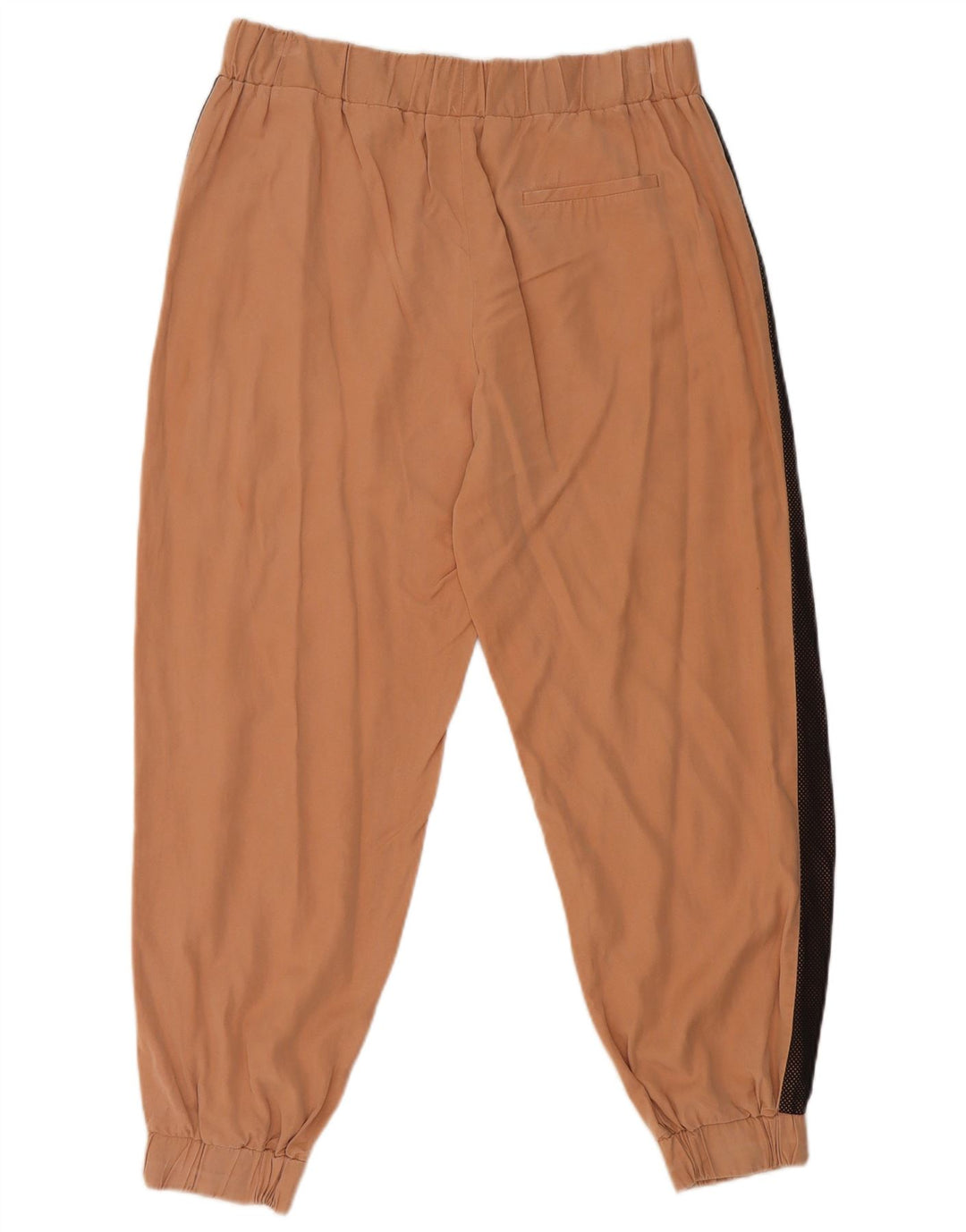 Женские укороченные брюки-джоггеры Zara W28 L25 розового цвета с цветными блоками среднего размера