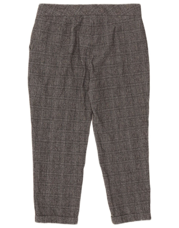 Женские укороченные брюки Marks & Spencer UK 14, большие W34 L24, серые