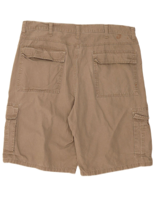 Мужские шорты-карго Wrangler W36, большие, цвета хаки, хлопок