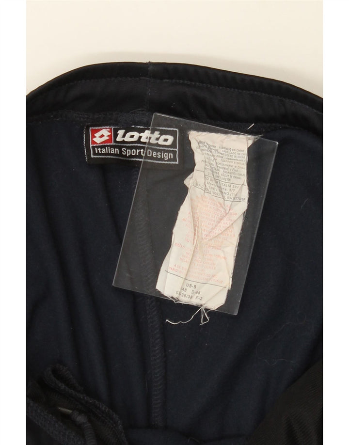 LOTTO Mens Tracksuit Trousers UK 36/38 Small  Navy Blue Polyester Vintage Lotto and Second-Hand Lotto from Messina Hembry 