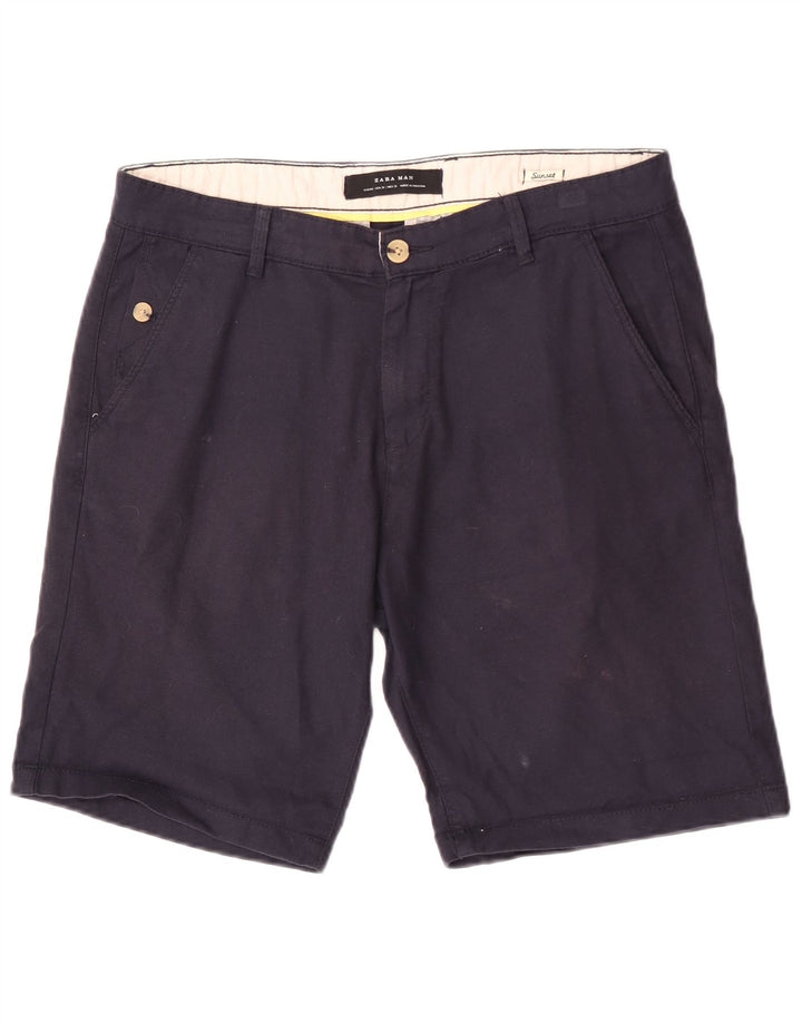 Мужские шорты чинос Zara Sunset EU 40 Medium W31 Темно-синие