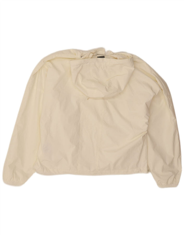 Женская ветровка оверсайз с капюшоном New Balance UK 14, средний белый