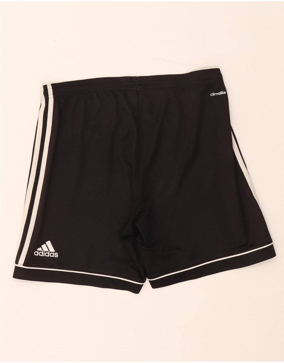 Мужские спортивные шорты Adidas Climalite, маленькие черные из полиэстера