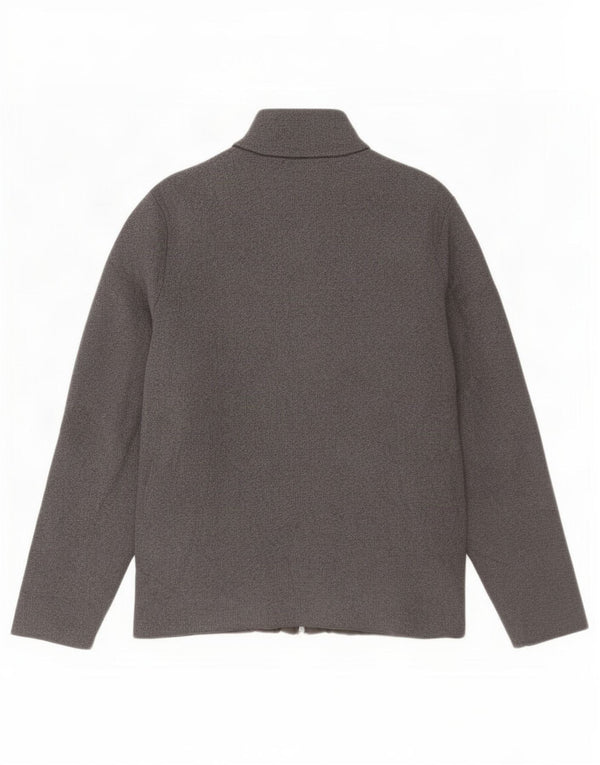 Мужской кардиган-свитер Massimo Dutti, большой серый, цветной блок