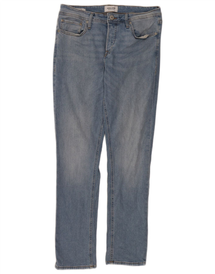 Женские узкие джинсы Jack & Jones W32 L32, синие, хлопок