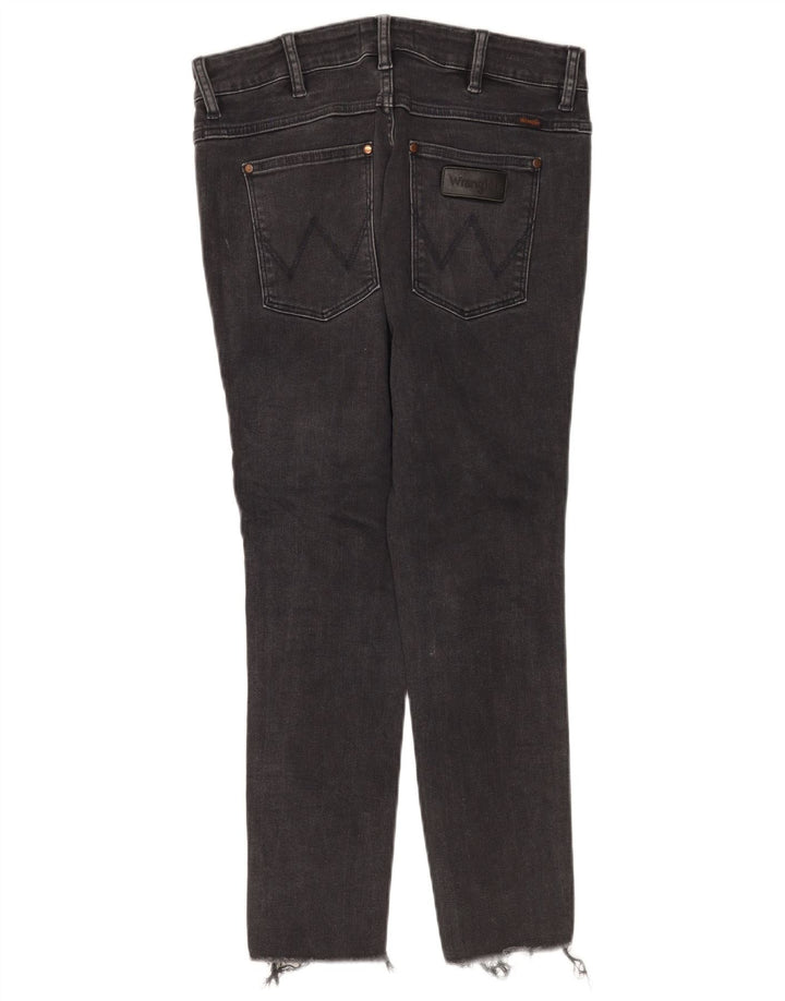 Женские укороченные джинсы Wrangler W32 L25, черный хлопок