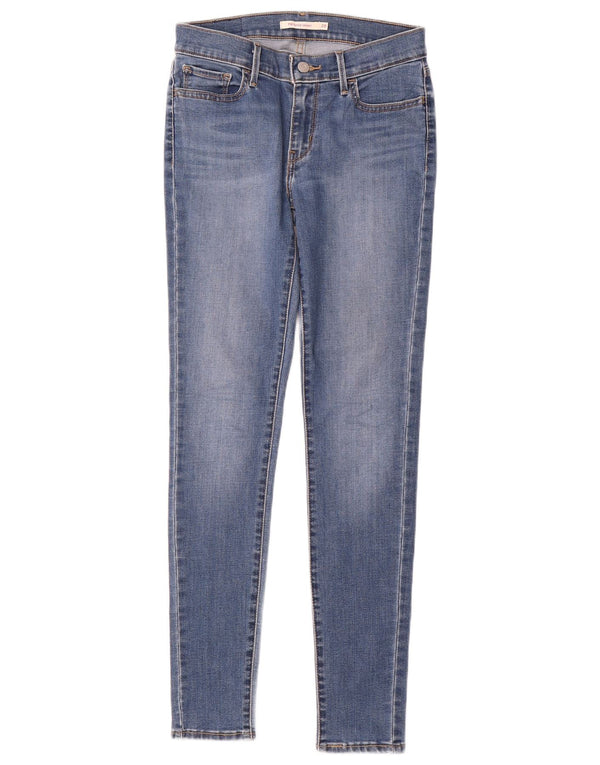 Женские джинсы Levi's 710 Super Skinny W28 L30 синие, хлопок