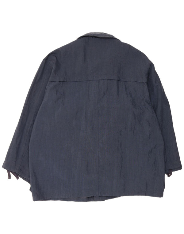 Винтажная мужская куртка UK 42 XL темно-синяя