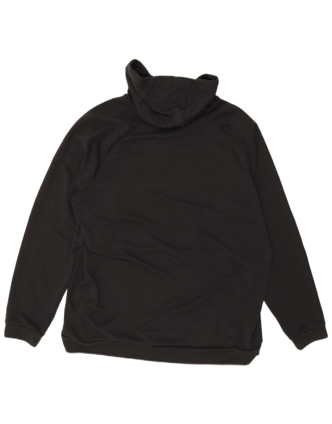 Мужской джемпер с капюшоном с графическим рисунком Nike Dri Fit 2XL, черный полиэстер