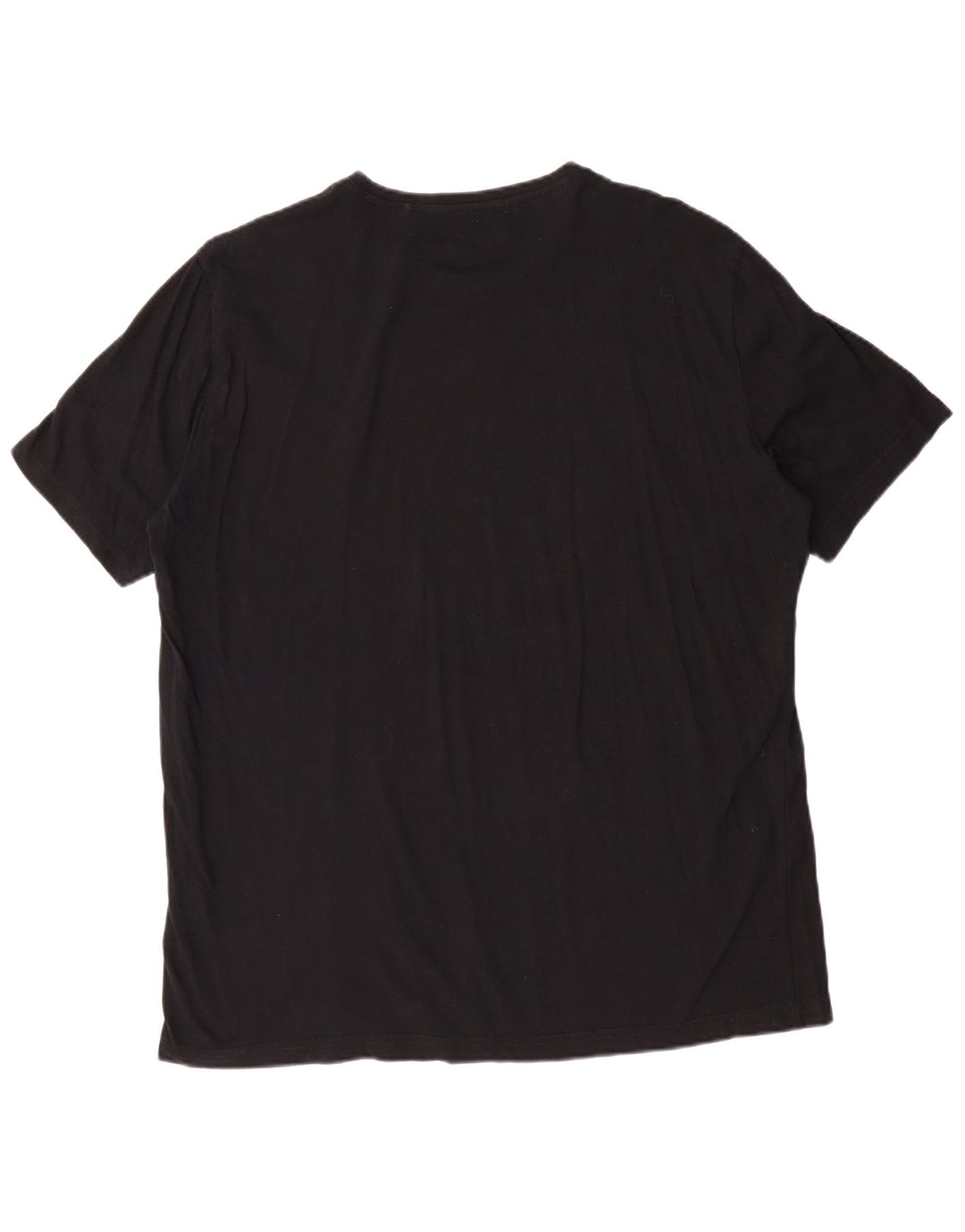 MUSTANG Мужская футболка с рисунком Top XL, черный хлопок