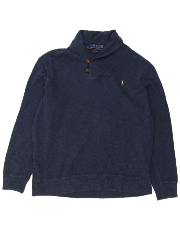 Мужской джемпер Polo Ralph Lauren, XL, темно-синий, хлопок