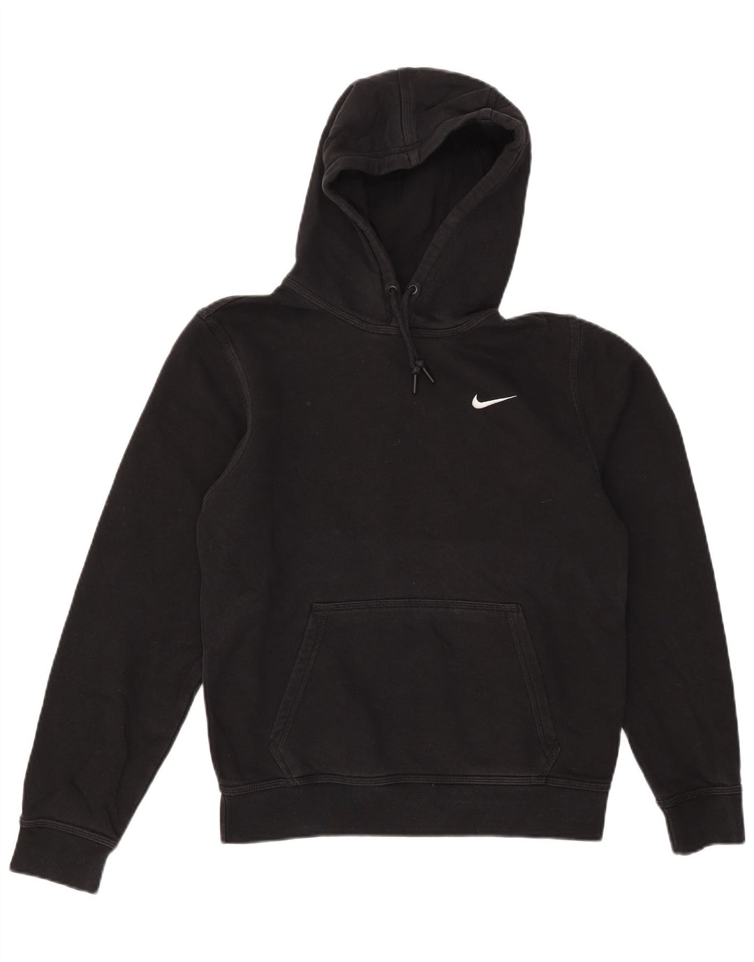 Мужской джемпер с капюшоном Nike, маленький черный, хлопок