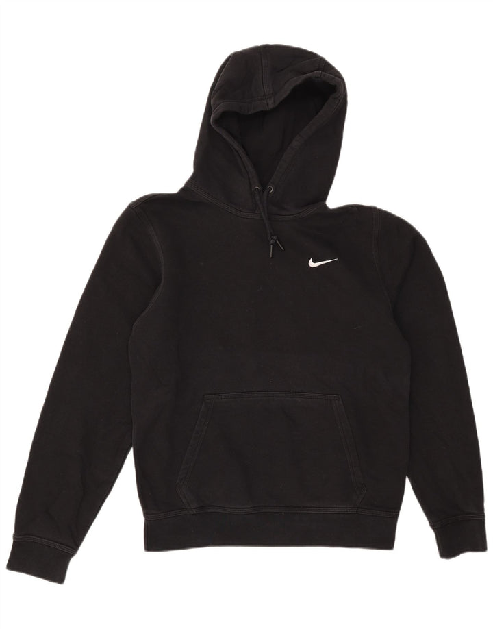 Мужской джемпер с капюшоном Nike, маленький черный, хлопок