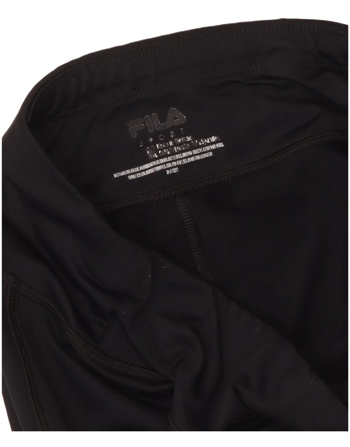 Женские леггинсы-капри FILA UK 14, средние, черные