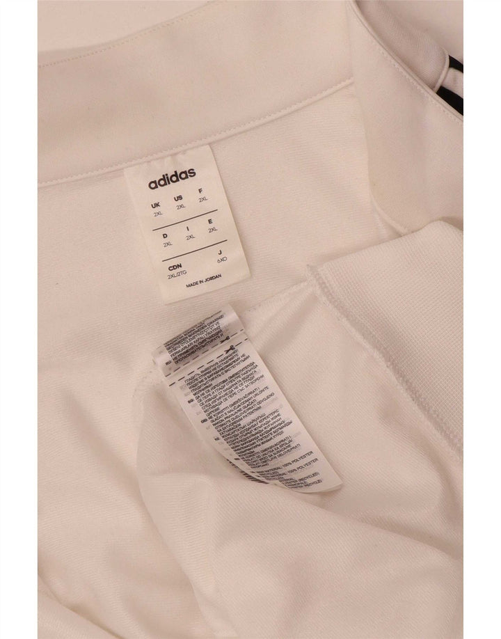 Мужской спортивный костюм Adidas Top Jacket 2XL Белый Полиэстер