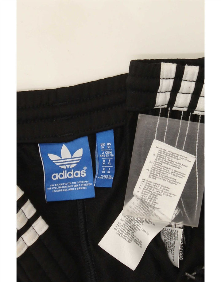Мужские спортивные брюки Adidas XL черные из полиэстера