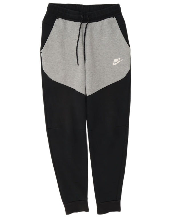 Мужские спортивные брюки Nike Joggers XS, серые, хлопковые с цветными блоками