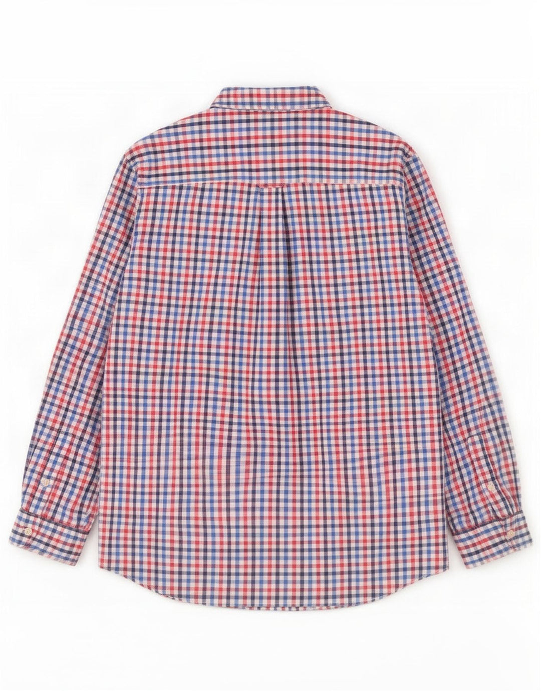 Мужская рубашка Chaps Easy Care XL, разноцветный хлопок в мелкую клетку