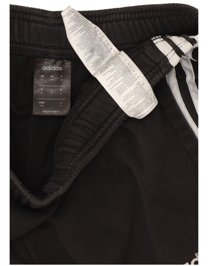 Мужские спортивные брюки Adidas Joggers среднего черного цвета из хлопка
