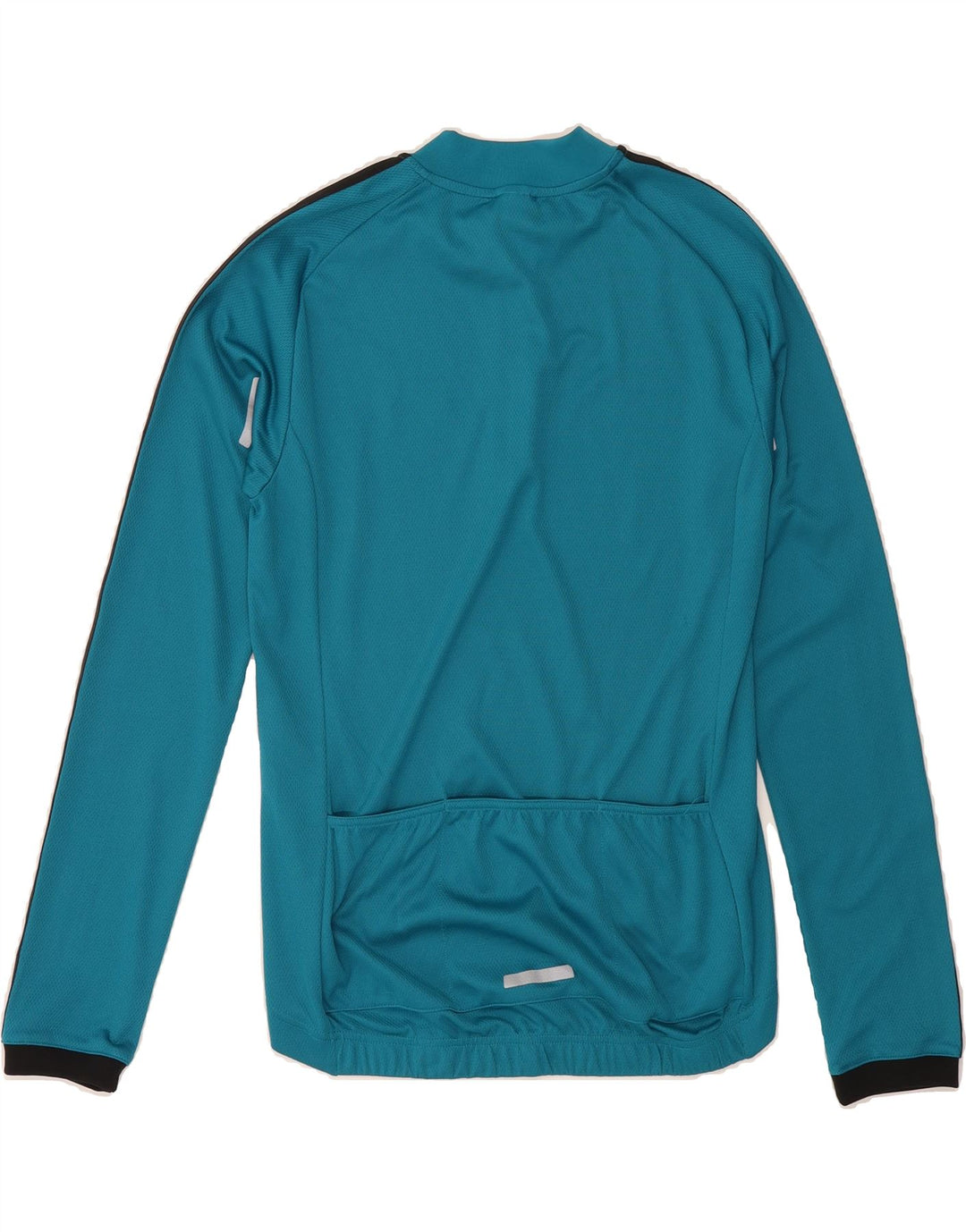 ADIDAS Mens Climalite Pullover Tracksuit Top Small Blue Colourblock Vintage Adidas and Second-Hand Adidas from Messina Hembry 
