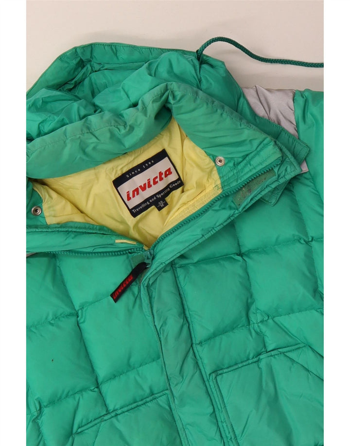 INVICTA Мужская утепленная куртка с капюшоном IT 48 Medium Turquoise Colourblock Nylon