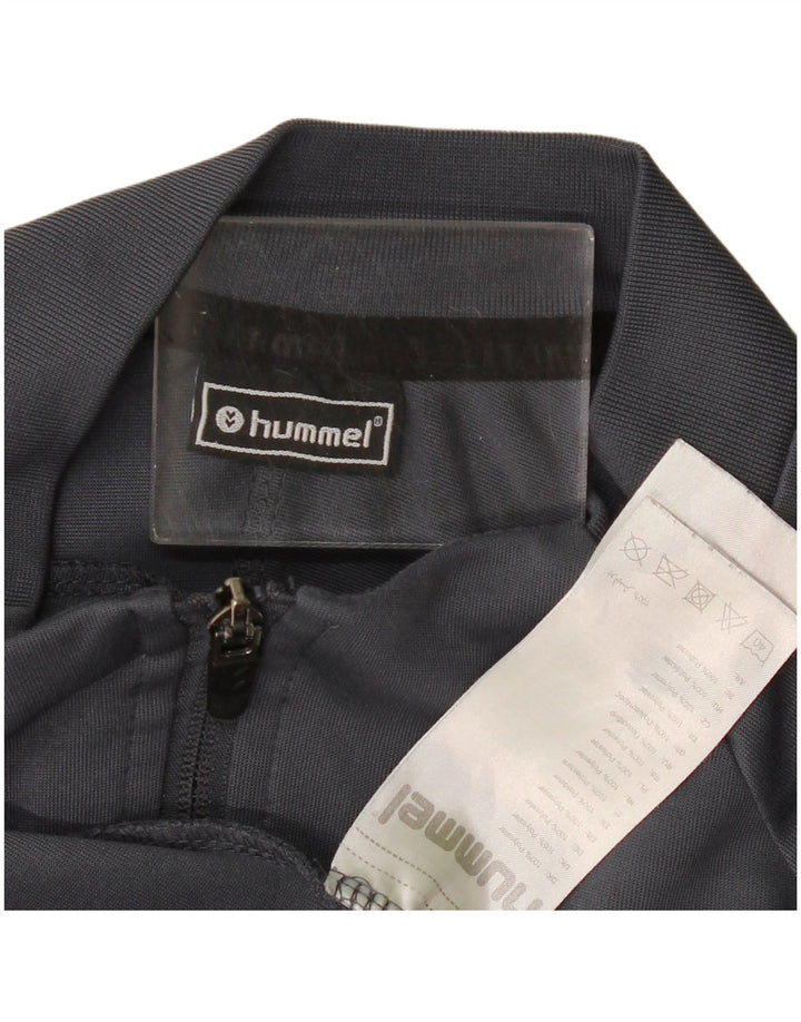 Hummel Мужская спортивная куртка с графическим рисунком, большая серая