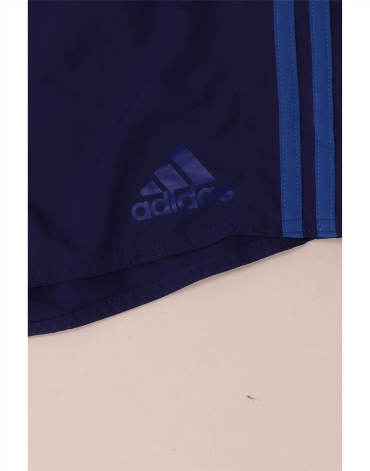 Мужские спортивные шорты ADIDAS, средние, темно-синие