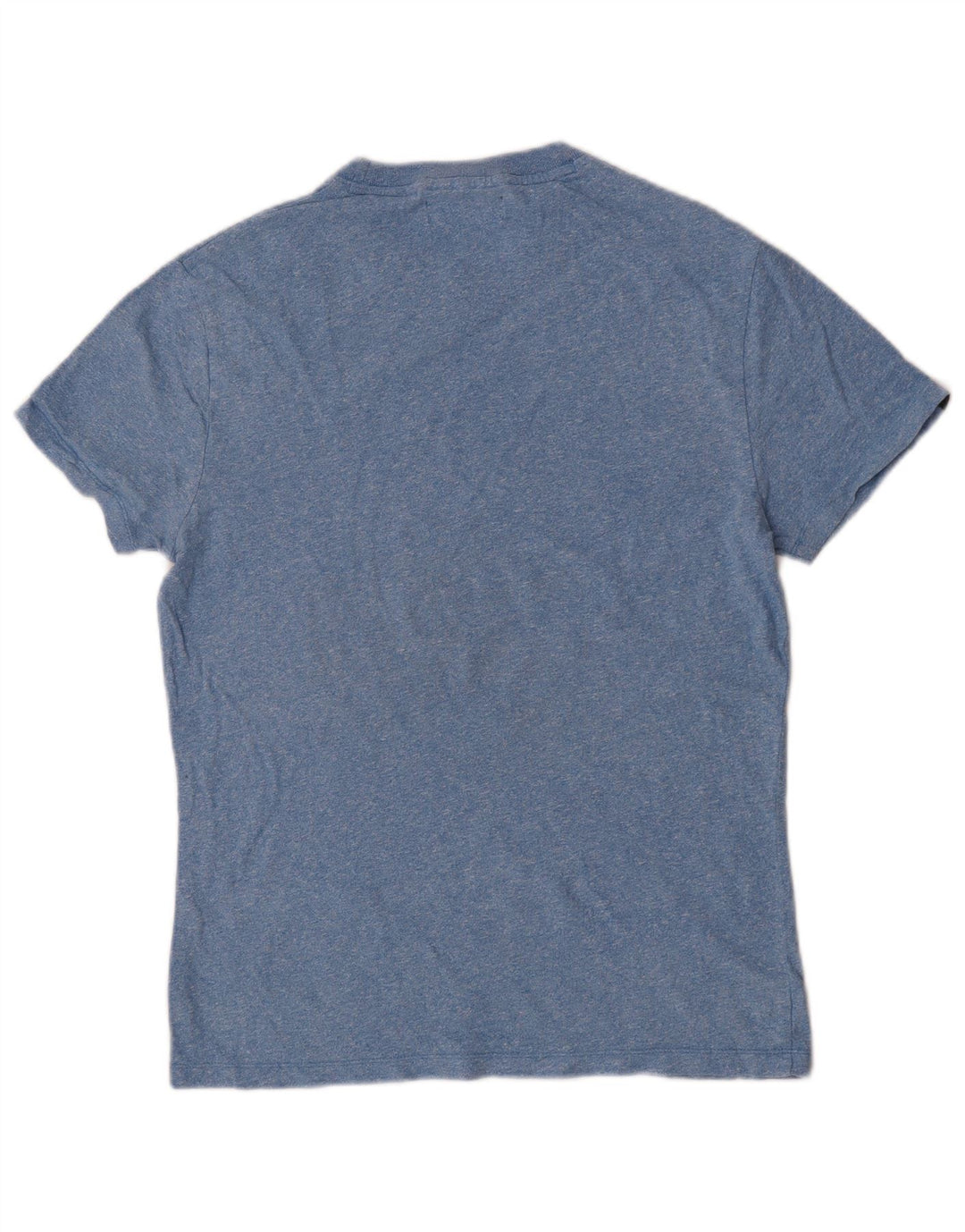 Мужская футболка Superdry Top из хлопка среднего синего цвета с крапинками