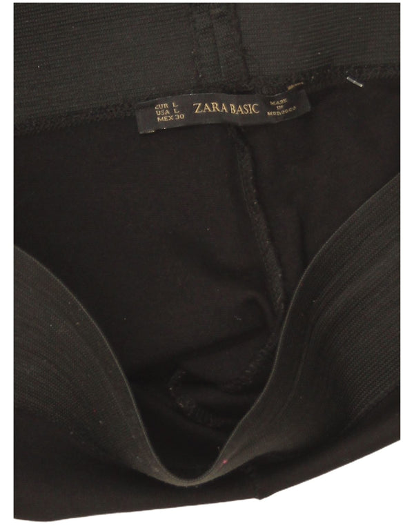 Женские леггинсы Zara UK 16, большие черные