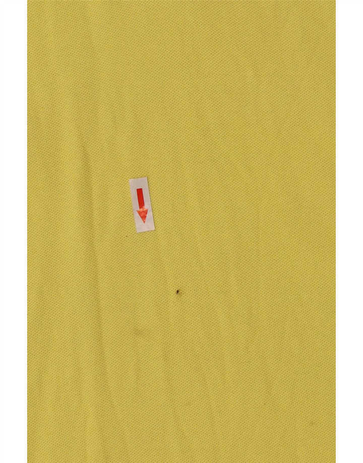 Рубашка Поло Мужская Fila IT 48 Средне Желтый Хлопок