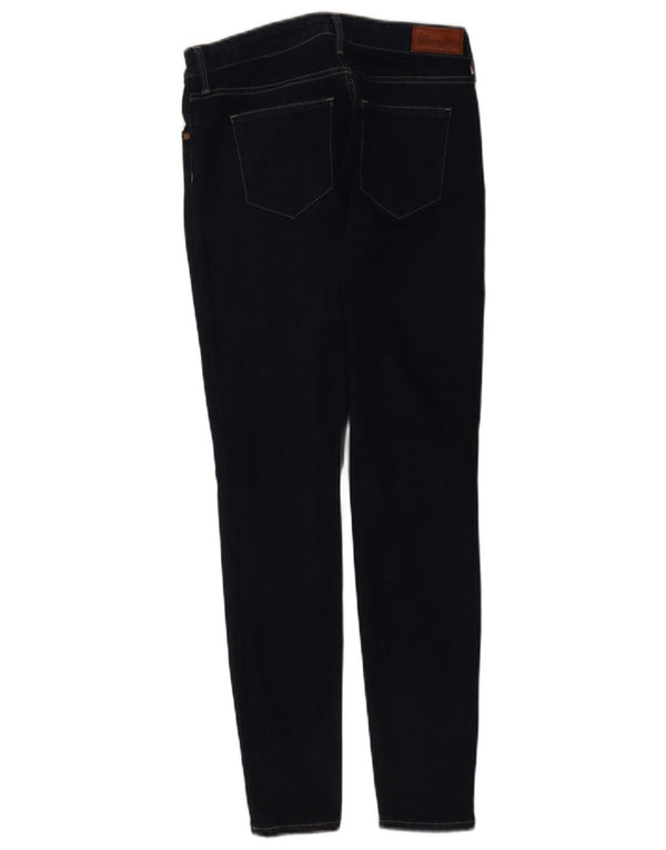 Женские джинсы скинни Wrangler W27 L27 темно-синие, хлопок