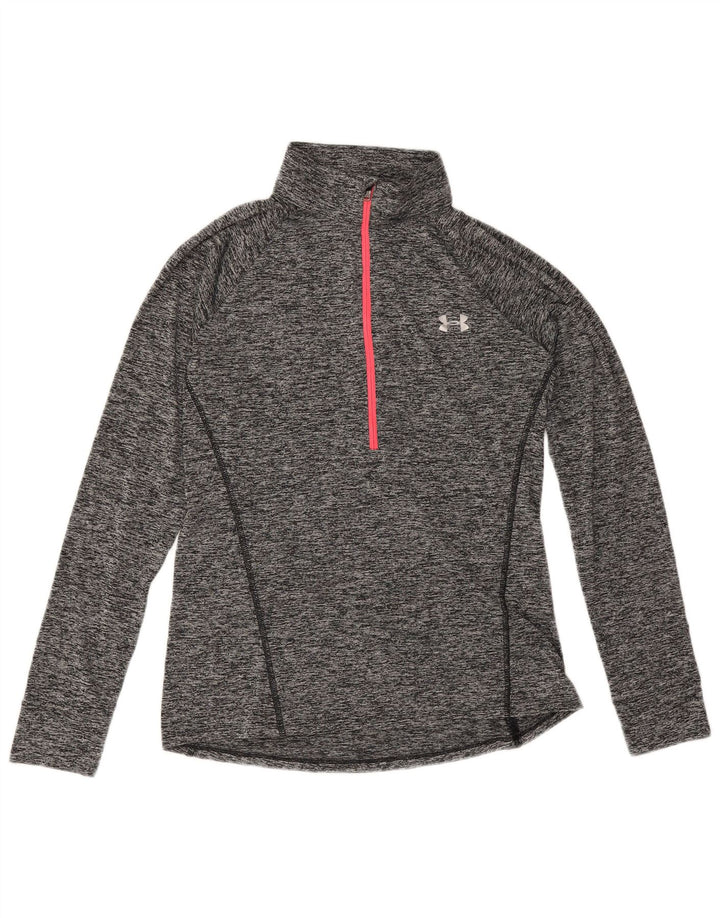 Женский спортивный костюм-пуловер Under Armour Heat Gear UK 12, средний серый цвет