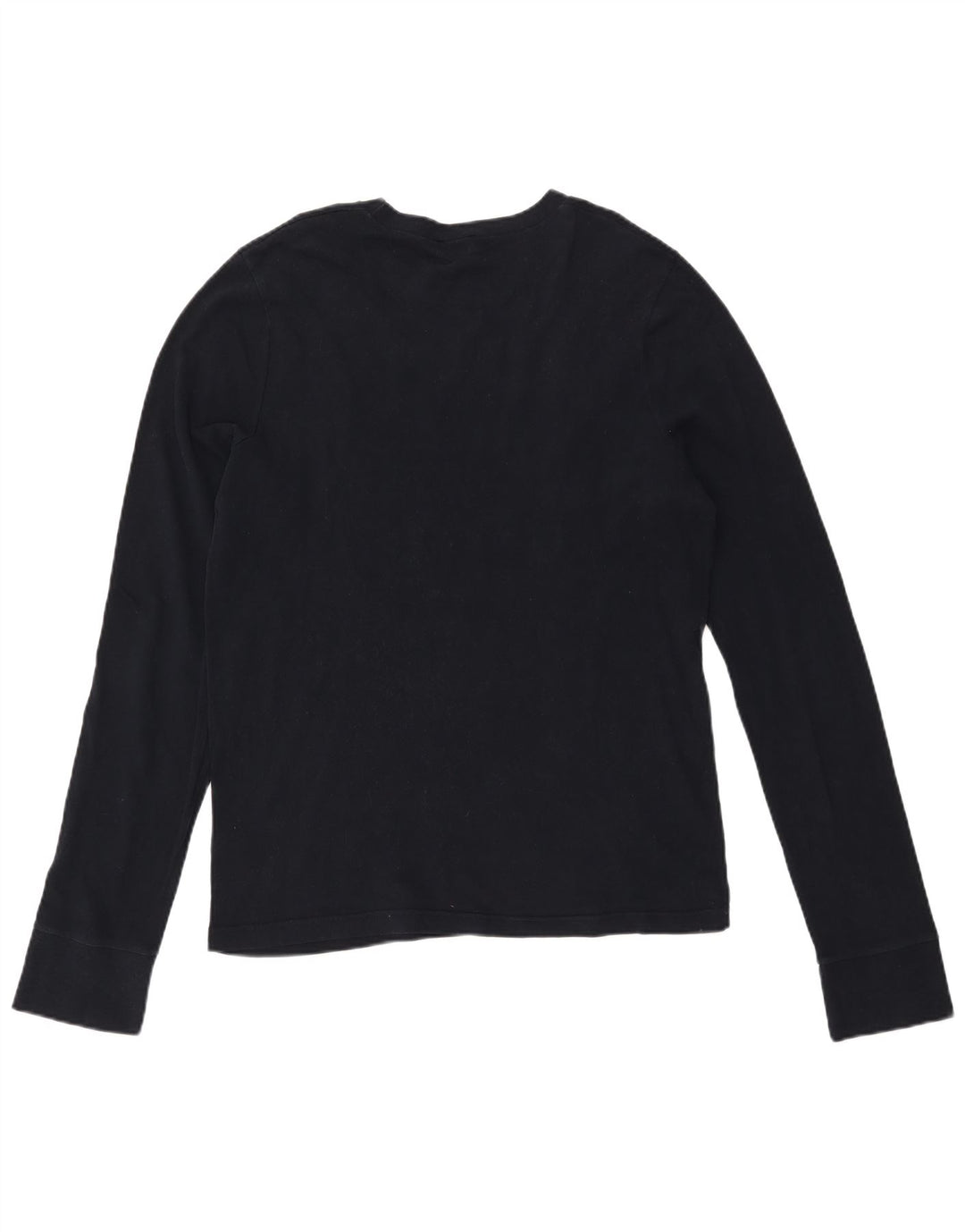 Мужской топ с рисунком Hollister, большой черный хлопок с длинным рукавом