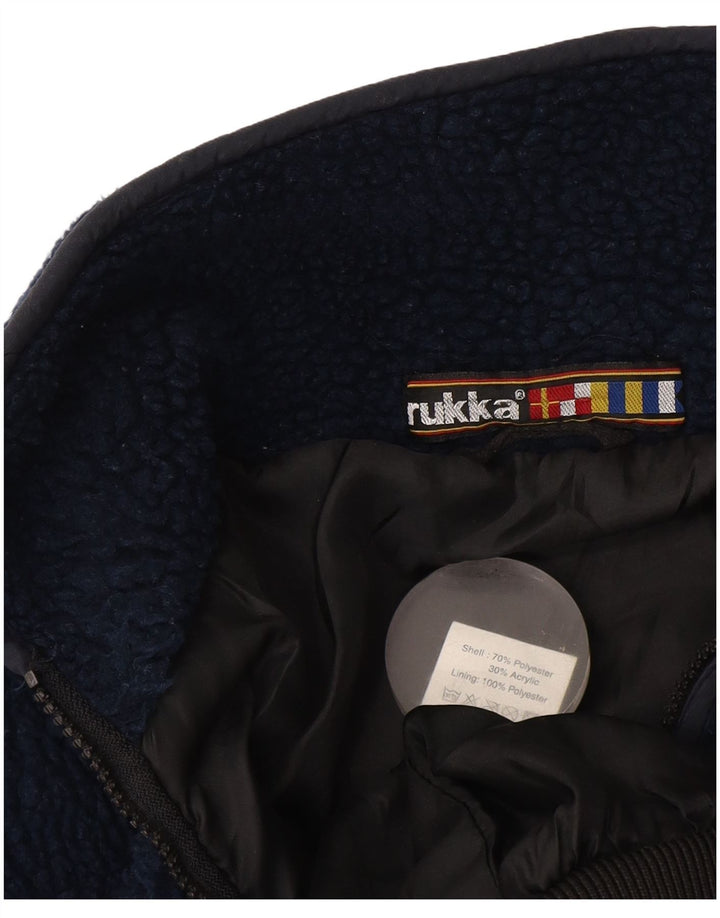 Мужская флисовая куртка Rukka UK 42 XL темно-синяя полиэстер