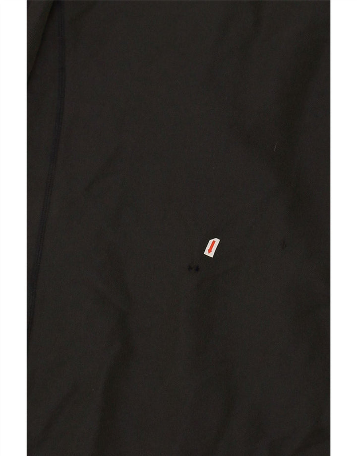 WOOLRICH Womens Overcoat UK 14 Medium Navy Blue | Vintage Woolrich | Thrift | Second-Hand Woolrich | Used Clothing | Messina Hembry 