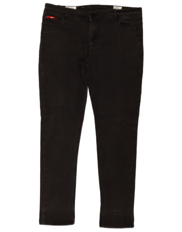 Женские узкие джинсы Lee Cooper UK 16, большие W34 L30, серый хлопок