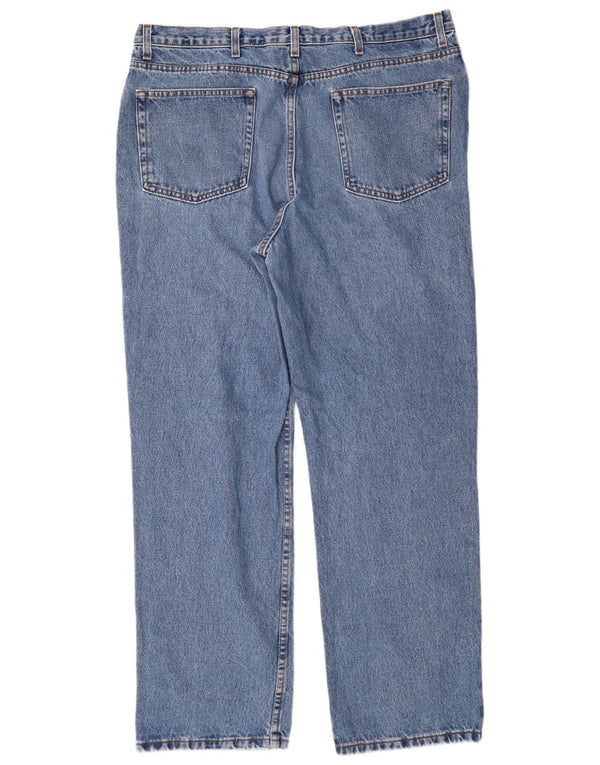 Мужские свободные джинсы Eddie Bauer W40 L32, синий хлопок