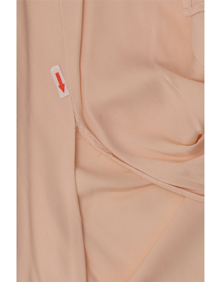 Юбка макси женская Warehouse UK 12 Medium W28 Бежевая вискоза